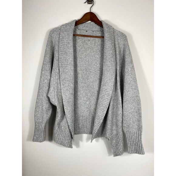 Express Women’s Gray Open Front Cardigan Sweater - Picture 1 of 5